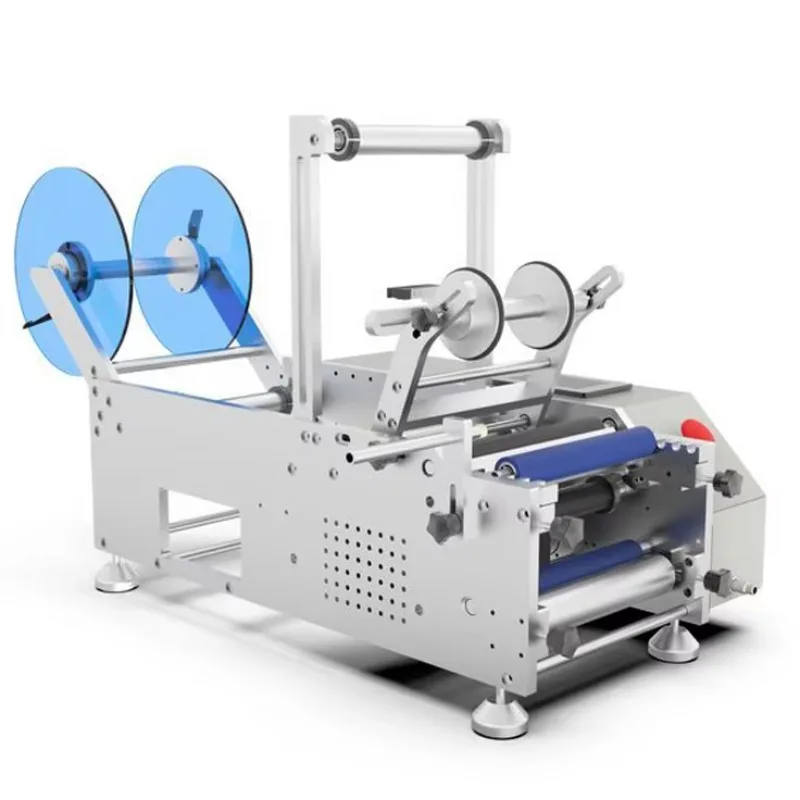 Label Applicator Manual - Manuel Masaüstü Etiketleme Aparatı, Yuvarlak Şişeler