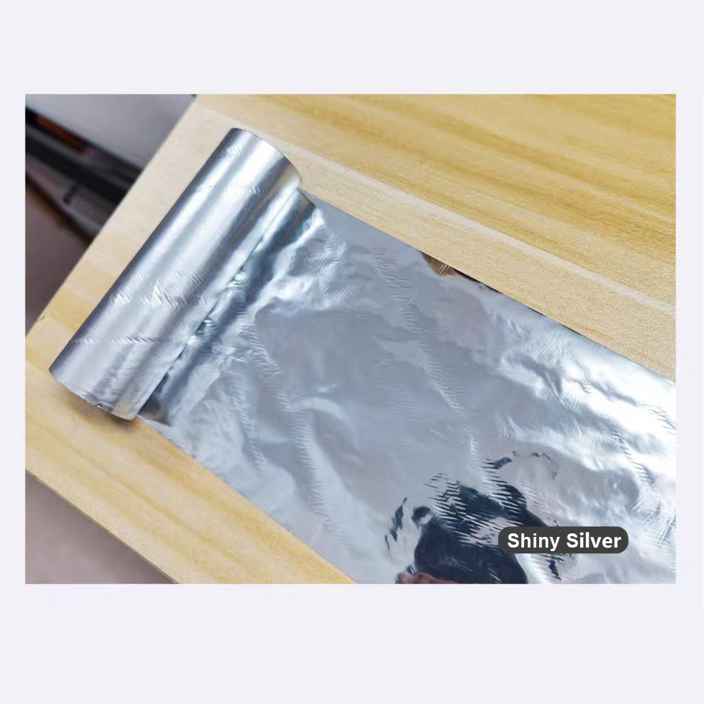 Thermal Transfer Ribbon 110Mm - Gümüş Folyo Şerit Rulosu 110mm Parlak