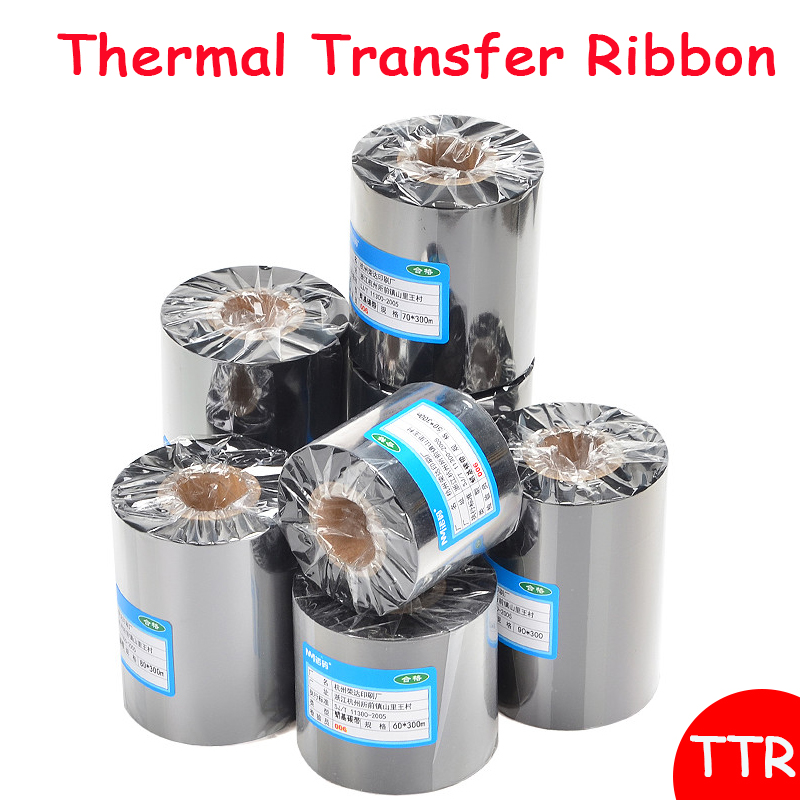 Thermal Transfer Ribbon 110Mm - TTR balmumu reçine termal aktarma şeridi