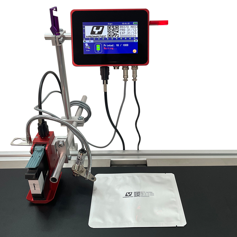 Coding Machine Date Printer Inkjet - R 12.7mm/25.4mm 28 Dil Destekli Otomatik