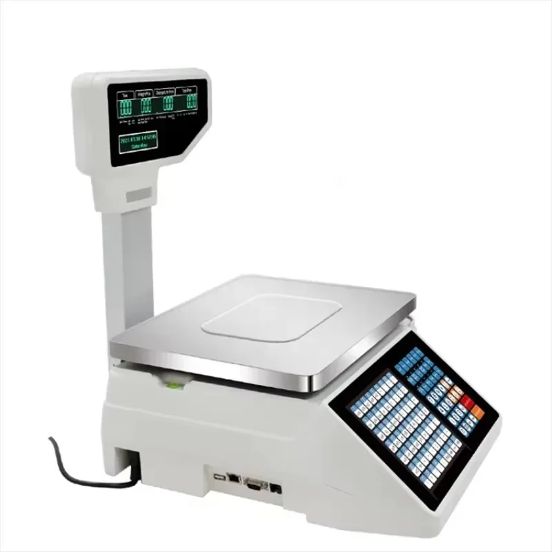 Weighing Scale Label Printer - 30 kg ağırlığında Çok İşlevli Dokunmatik