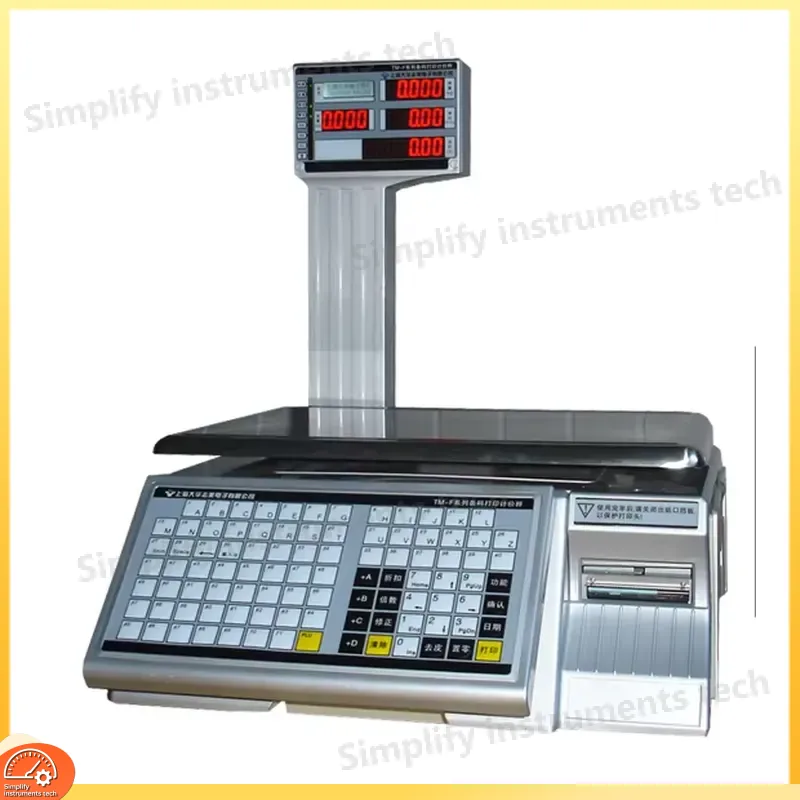 Weighing Scale Label Printer - Çift Fonksiyonlu Barkod ve Etiket Yazıcılı