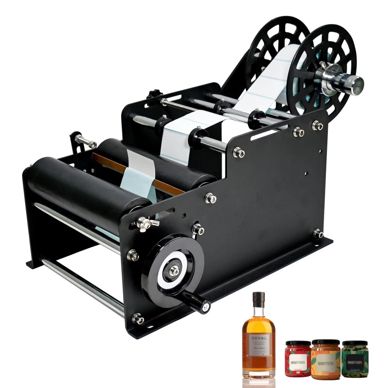 Label Applicator Manual - Manuel Yuvarlak Şişe Etiketleme Makinesi Küçük