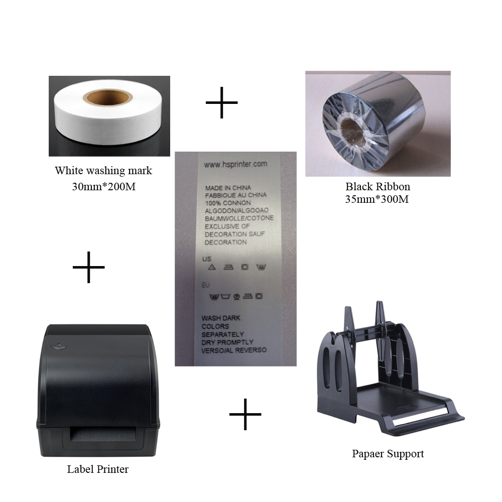 Thermal Transfer Ribbon 110Mm - 4 inç Termal Barkod Yazıcı 110mm