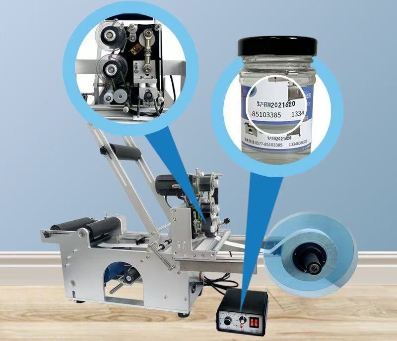 Label Applicator Manual - Kendinden Yapışkanlı Yuvarlak Şişe Etiketleme Makinesi
