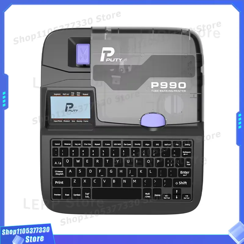 Barcode Label Printer Industrial - P990 Dijital Kablo Etiket Yazıcısı Ticari