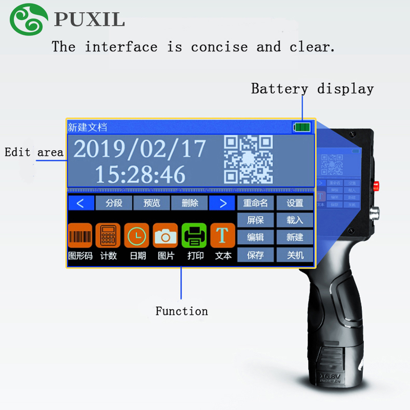 Elde Taşınabilir Akıllı Mürekk - Coding Machine Date Printer Inkjet incelemesi ve fiyatı