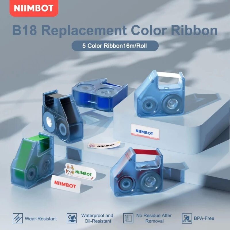 NIIMBOT B18 Etiketleme Şeridi, - Barcode Label Printer Industrial incelemesi ve fiyatı
