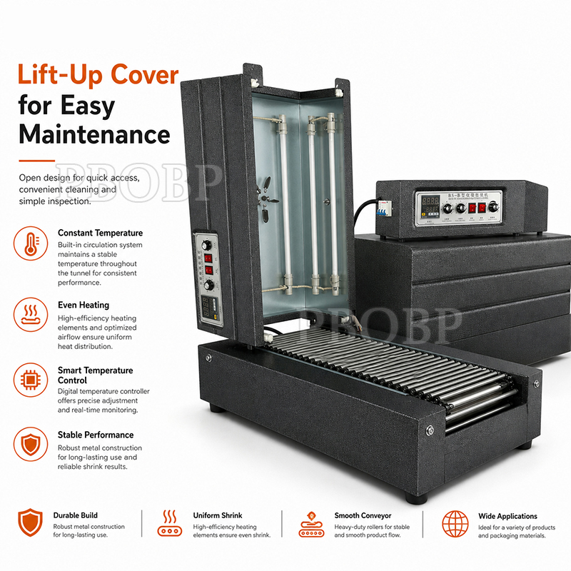 Gıda, İçecek, Karton Kutu, Fol - Shrink Wrap Machine Heat Tunnel incelemesi ve fiyatı