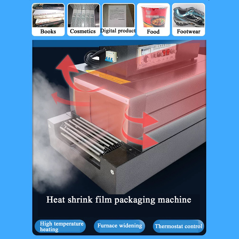 Gıda, İçecek, Karton Kutu, Fol - Shrink Wrap Machine Heat Tunnel incelemesi ve fiyatı