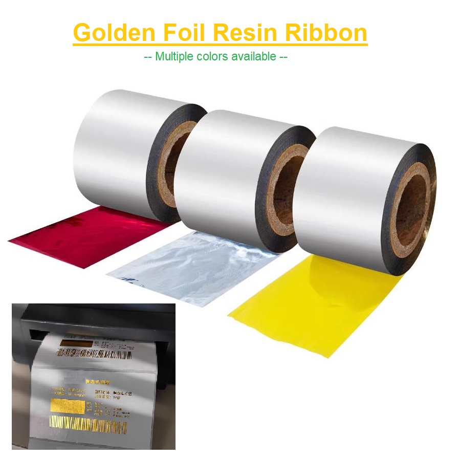 Altın Reçine Yazıcı Mürekkepli - Thermal Transfer Ribbon 110Mm incelemesi ve fiyatı