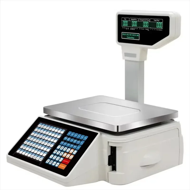 30 kg ağırlığında Çok İşlevli  - Weighing Scale Label Printer incelemesi ve fiyatı