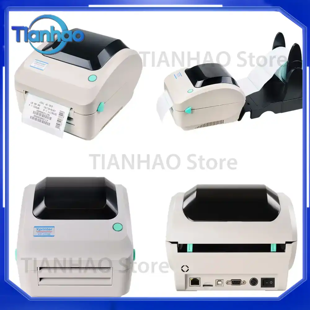 XP-470B Xprinter Lojistik Sekt - Barcode Label Printer Industrial incelemesi ve fiyatı