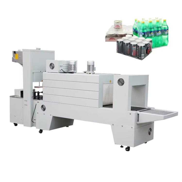 Küçük Kutu Şişe Plastik Film T - Shrink Wrap Machine Heat Tunnel incelemesi ve fiyatı
