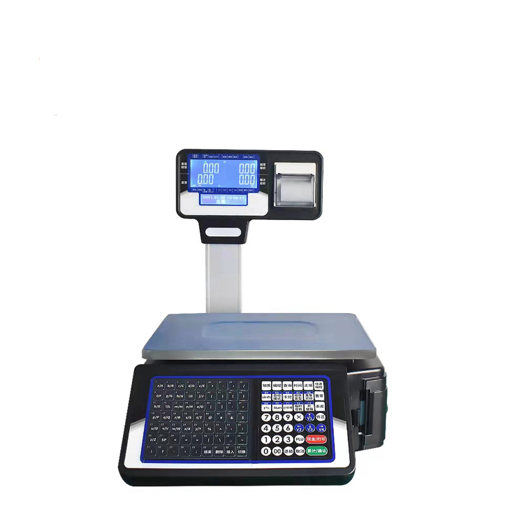 WIFI Çift Etiket Yazıcılı Tart - Weighing Scale Label Printer incelemesi ve fiyatı