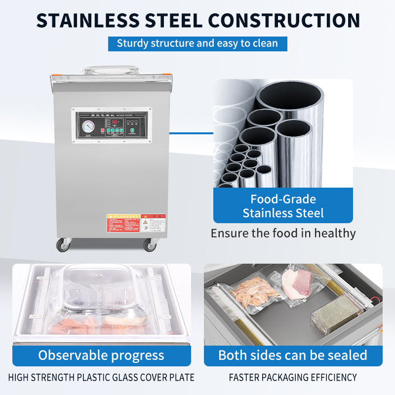 DZ-500 Dikey Tek Bölmeli Gıda  - Vacuum Sealer Chamber Commercial incelemesi ve fiyatı