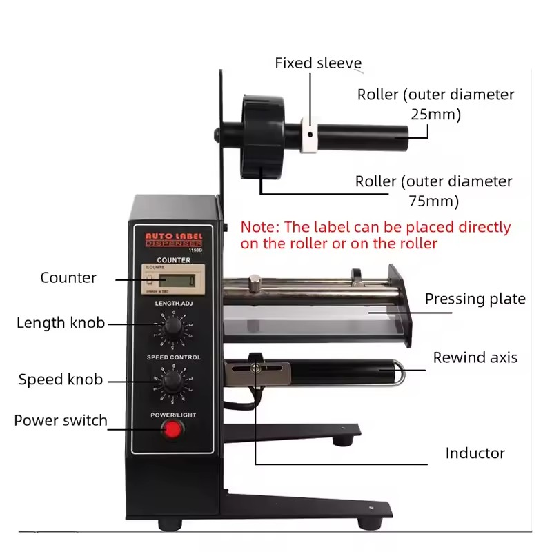 Etiket Dağıtıcı Taşınabilir Ot - Label Dispenser Automatic incelemesi ve fiyatı