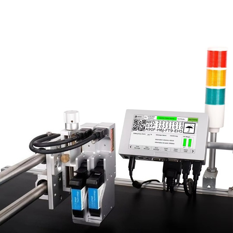OEM/ODM T220E-1 TIJ Online Mür - Coding Machine Date Printer Inkjet incelemesi ve fiyatı